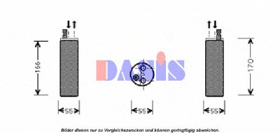 AKS DASIS 800308n -  Осушитель, кондиционер